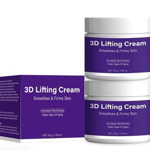 3D Lifting Cream Smoothes & Firms Skin - Purple